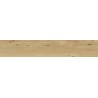 Mexen Cristopher Almond glazed rectified G1 stoneware sample, wood-like floor-wall tile, carving - TL612-00-S