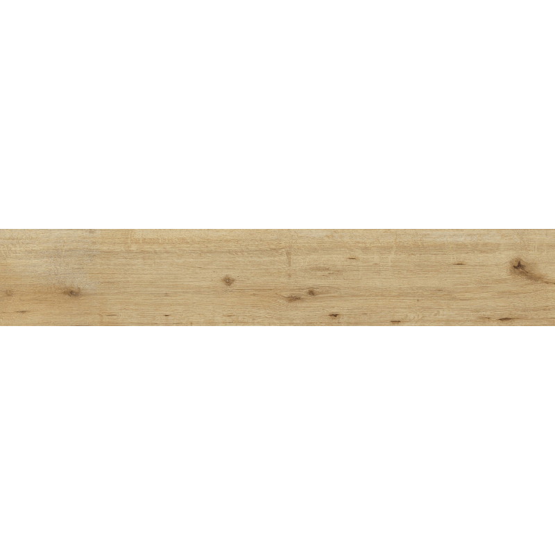 Mexen Cristopher Almond glazed rectified G1 stoneware sample, wood-like floor-wall tile, carving - TL612-00-S