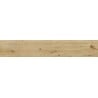 Mexen Cristopher Almond glazed rectified G1 stoneware sample, wood-like floor-wall tile, carving - TL612-00-S