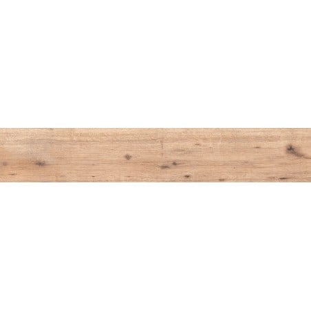 Mexen Cristopher Honey glazed rectified tile sample G1, wood-like floor-wall tile, carving - TL612-04-S