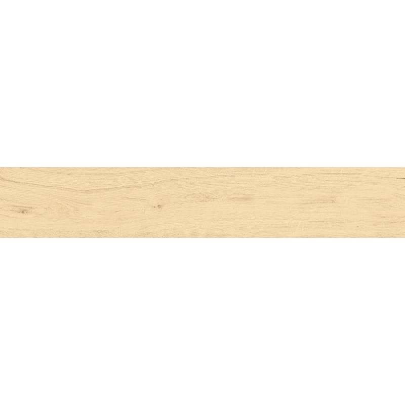 Mexen Wood Ville Ivory glazed rectified porcelain sample G1, wood-like floor-wall tile, carving - TL613-00-S