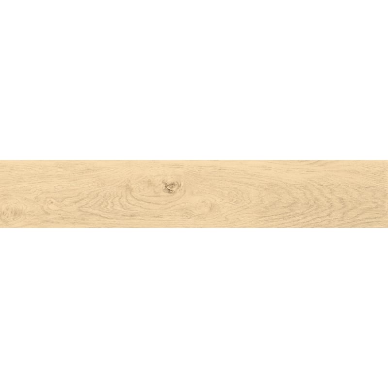 Mexen Wood Ville Ivory glazed rectified porcelain sample G1, wood-like floor-wall tile, carving - TL613-00-S