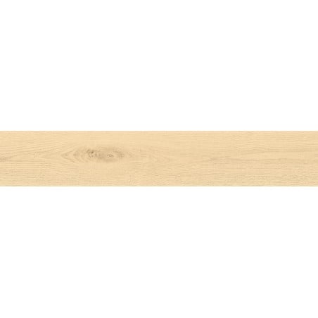 Mexen Wood Ville Ivory glazed rectified porcelain sample G1, wood-like floor-wall tile, carving - TL613-00-S
