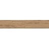 Mexen Wood Ville Brown glazed rectified stoneware sample. G1, wood-like floor-wall tile, carving - TL613-02-S