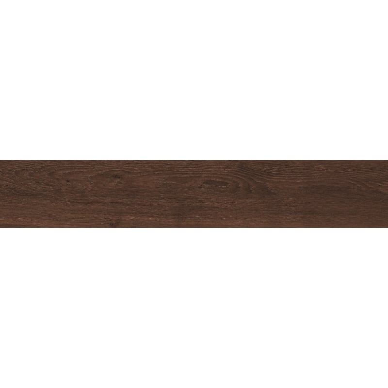 Mexen Wood Ville Cherry glazed rectified stoneware sample G1, wood-like floor-wall tile, carving - TL613-03-S