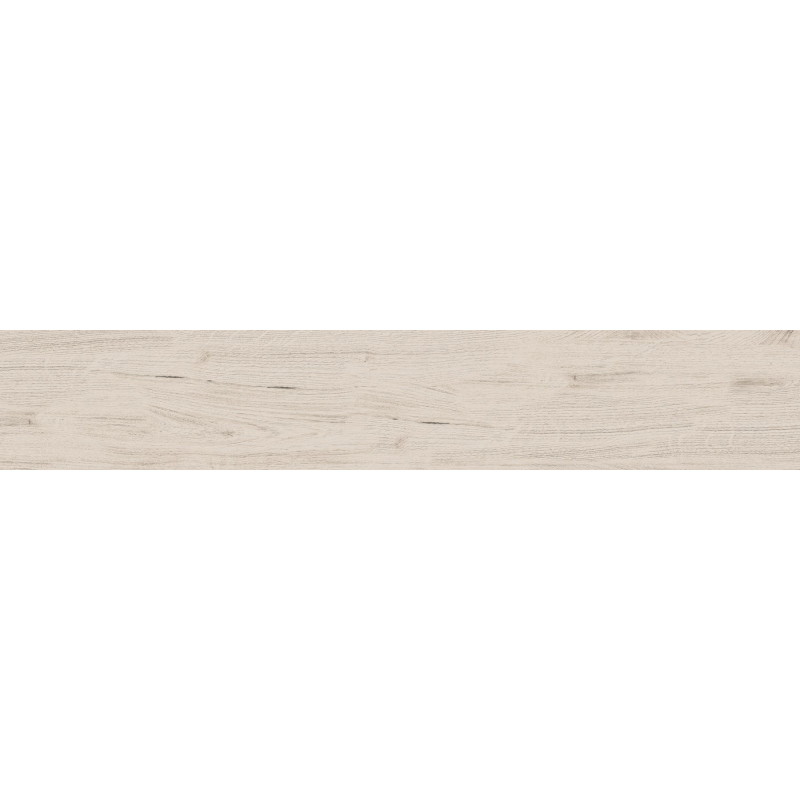 Mexen Wood Ville Grey sample of rectified glazed stoneware tile G1, wood-like floor-wall tile, carving - TL613-04-S
