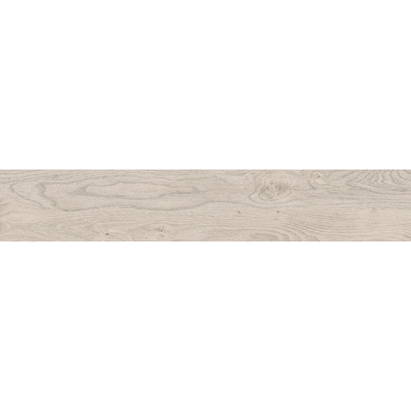 Mexen Wood Ville Grey sample of rectified glazed stoneware tile G1, wood-like floor-wall tile, carving - TL613-04-S
