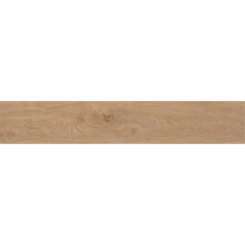 Mexen Wood Ville Oak glazed rectified porcelain tile sample G1, wood-like floor-wall tile, carving - TL613-05-S