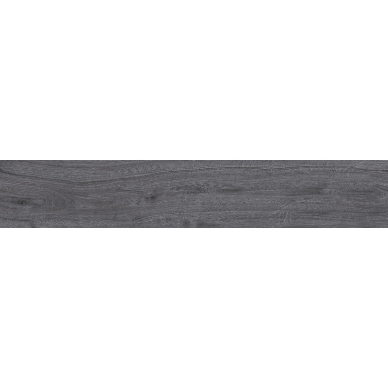 Mexen Wood Ville Steel glazed rectified porcelain stoneware tile sample G1, wood-like floor-wall tile, carving - TL613-06-S