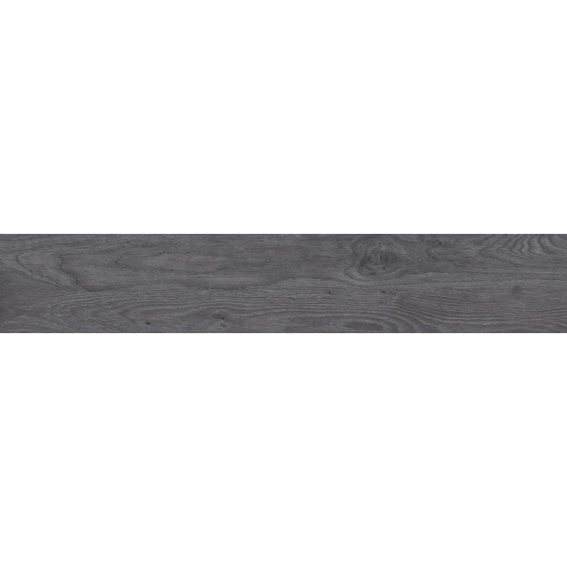 Mexen Wood Ville Steel glazed rectified porcelain stoneware tile sample G1, wood-like floor-wall tile, carving - TL613-06-S