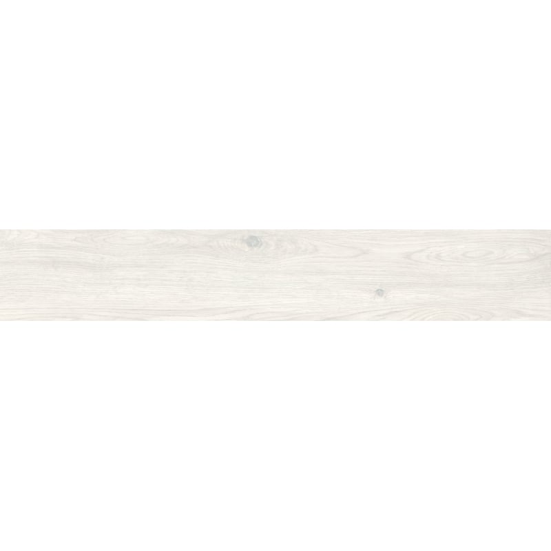 Mexen Savana Bianco glazed rectified porcelain tile sample G1, wood-like floor-wall tile, carving - TL614-00-S