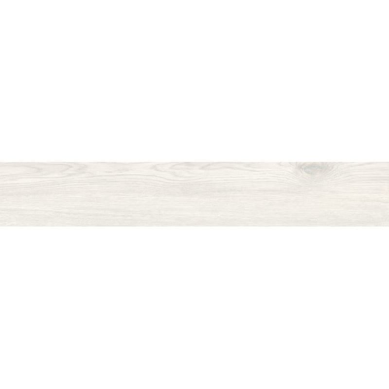 Mexen Savana Bianco glazed rectified porcelain tile sample G1, wood-like floor-wall tile, carving - TL614-00-S