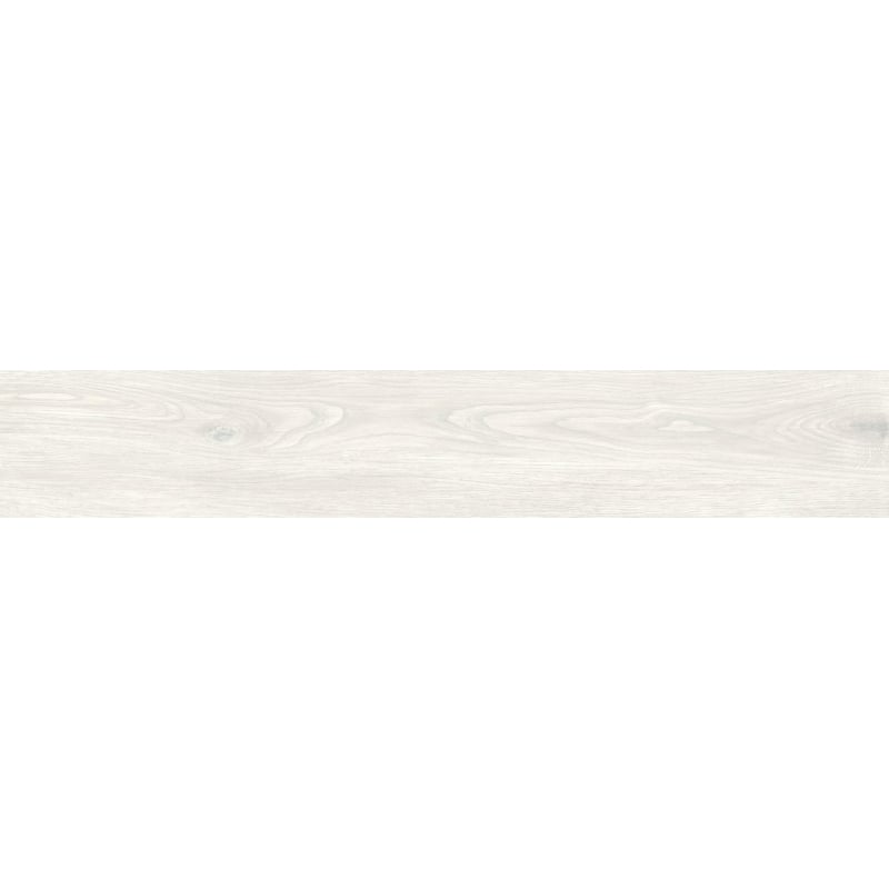 Mexen Savana Bianco glazed rectified porcelain tile sample G1, wood-like floor-wall tile, carving - TL614-00-S