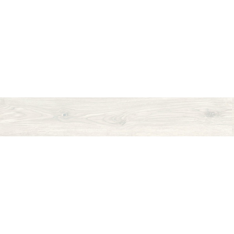 Mexen Savana Bianco glazed rectified porcelain tile sample G1, wood-like floor-wall tile, carving - TL614-00-S