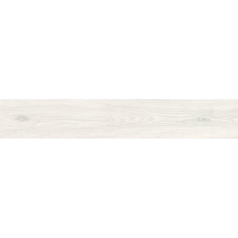 Mexen Savana Bianco glazed rectified porcelain tile sample G1, wood-like floor-wall tile, carving - TL614-00-S