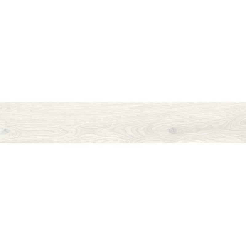 Mexen Savana Bianco glazed rectified porcelain tile sample G1, wood-like floor-wall tile, carving - TL614-00-S