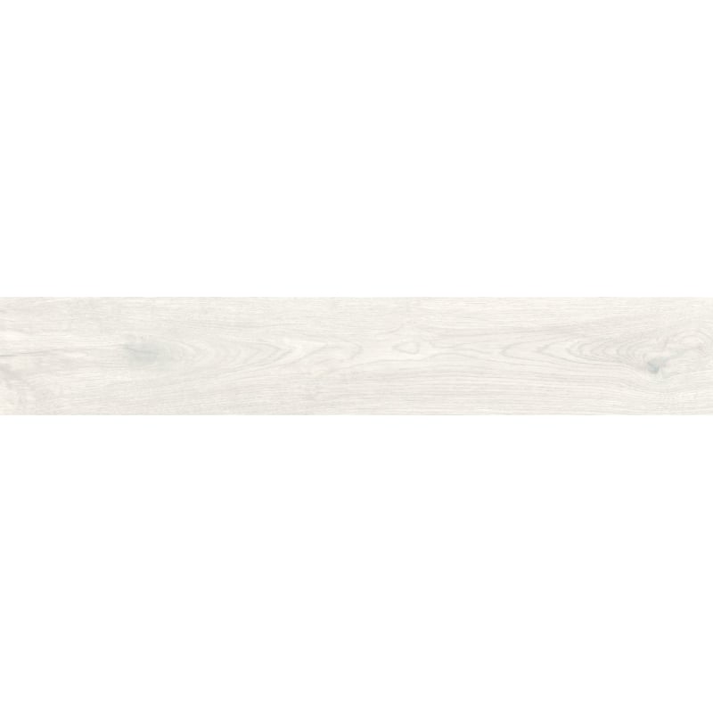 Mexen Savana Bianco glazed rectified porcelain tile sample G1, wood-like floor-wall tile, carving - TL614-00-S