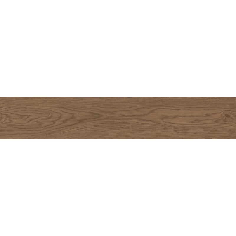 Mexen Savana Brown glazed rectified porcelain tile sample G1, wood-like floor and wall tile, carving - TL614-01-S