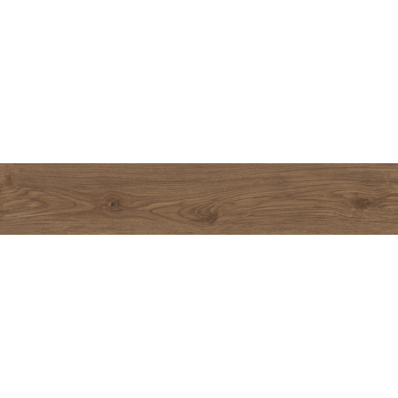 Mexen Savana Brown glazed rectified porcelain tile sample G1, wood-like floor and wall tile, carving - TL614-01-S