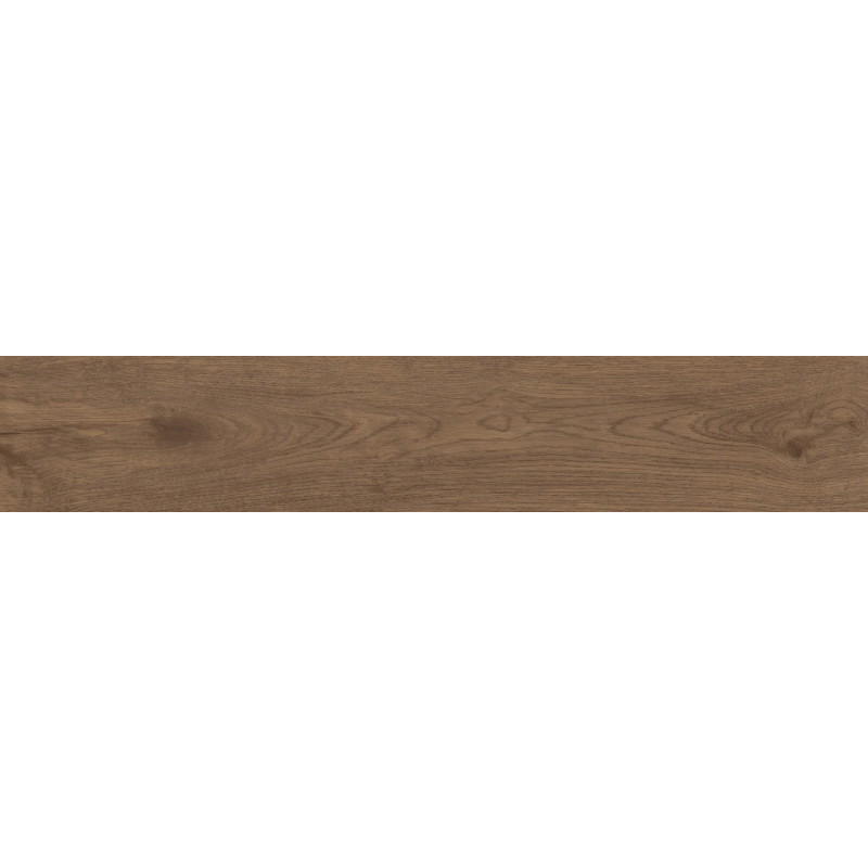 Mexen Savana Brown glazed rectified porcelain tile sample G1, wood-like floor and wall tile, carving - TL614-01-S