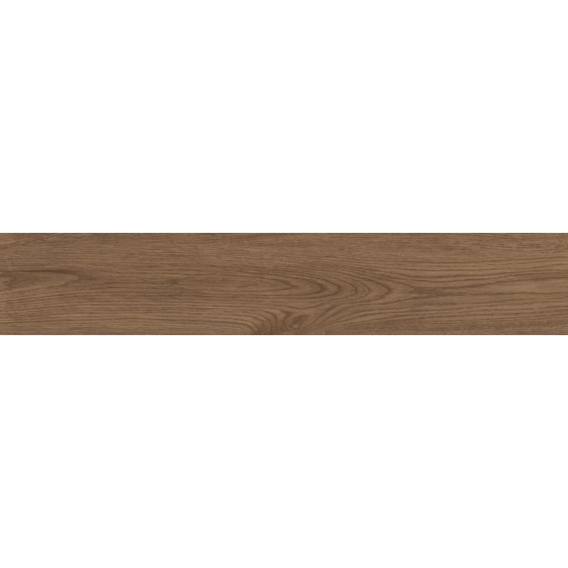 Mexen Savana Brown glazed rectified porcelain tile sample G1, wood-like floor and wall tile, carving - TL614-01-S