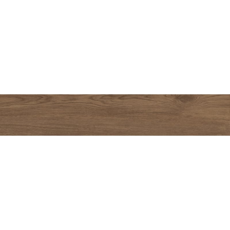 Mexen Savana Brown glazed rectified porcelain tile sample G1, wood-like floor and wall tile, carving - TL614-01-S