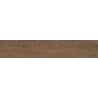 Mexen Savana Brown glazed rectified porcelain tile sample G1, wood-like floor and wall tile, carving - TL614-01-S