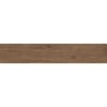 Mexen Savana Brown glazed rectified porcelain tile sample G1, wood-like floor and wall tile, carving - TL614-01-S