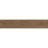 Mexen Savana Brown glazed rectified porcelain tile sample G1, wood-like floor and wall tile, carving - TL614-01-S