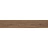 Mexen Savana Brown glazed rectified porcelain tile sample G1, wood-like floor and wall tile, carving - TL614-01-S
