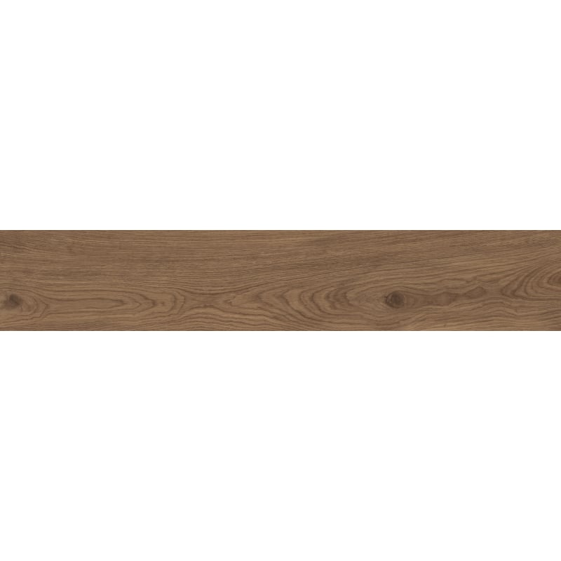 Mexen Savana Brown glazed rectified porcelain tile sample G1, wood-like floor and wall tile, carving - TL614-01-S