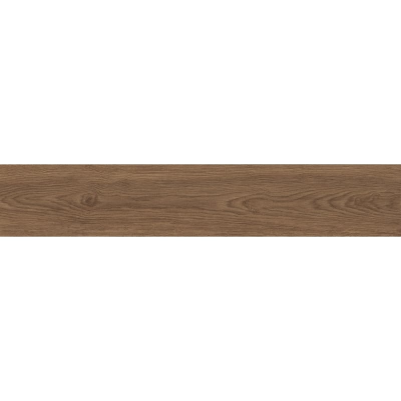 Mexen Savana Brown glazed rectified porcelain tile sample G1, wood-like floor and wall tile, carving - TL614-01-S