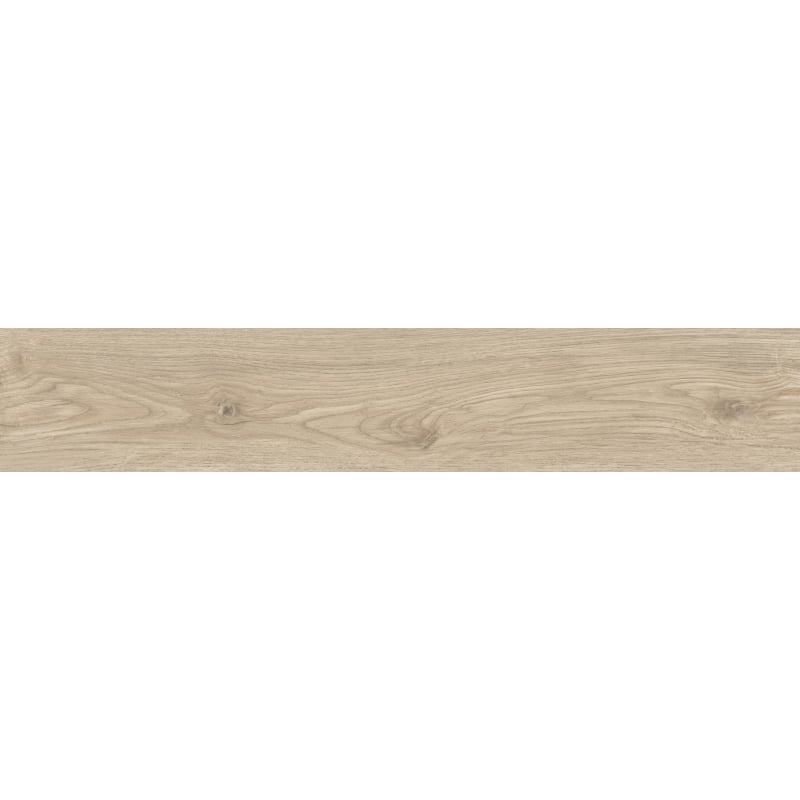 Mexen Savana Sabbia glazed rectified stoneware sample G1, wood-like floor-wall tile 120 x 20 cm, carving - TL614-04-S