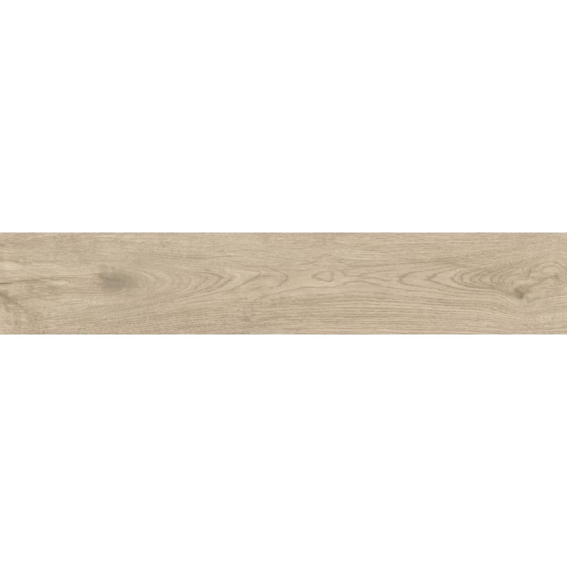 Mexen Savana Sabbia glazed rectified stoneware sample G1, wood-like floor-wall tile 120 x 20 cm, carving - TL614-04-S