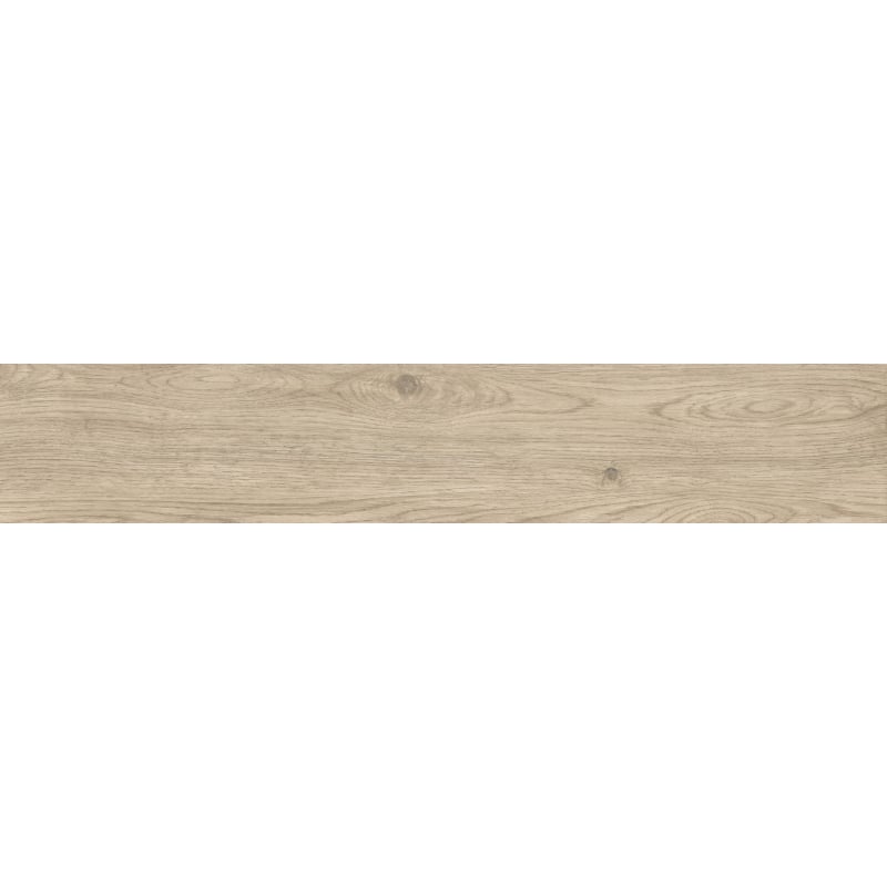 Mexen Savana Sabbia glazed rectified stoneware sample G1, wood-like floor-wall tile 120 x 20 cm, carving - TL614-04-S