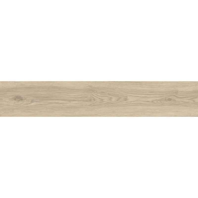 Mexen Savana Sabbia glazed rectified stoneware sample G1, wood-like floor-wall tile 120 x 20 cm, carving - TL614-04-S