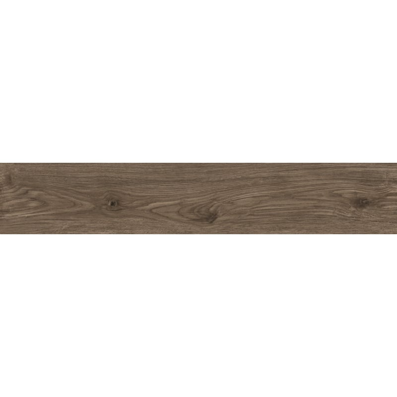 Mexen Savana Teak glazed rectified porcelain tile sample, wood-like floor-wall tile, carving - TL614-05-S