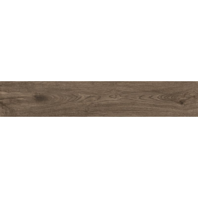 Mexen Savana Teak glazed rectified porcelain tile sample, wood-like floor-wall tile, carving - TL614-05-S