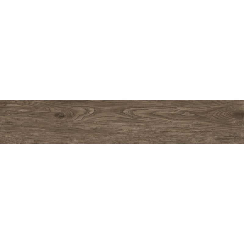 Mexen Savana Teak glazed rectified porcelain tile sample, wood-like floor-wall tile, carving - TL614-05-S