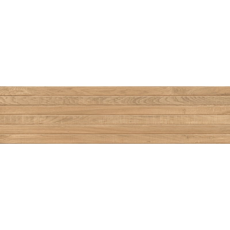 Mexen Western Wood Almond glazed rectified stoneware tile sample G1, wood-like wall tile, matte - TL702-50-S