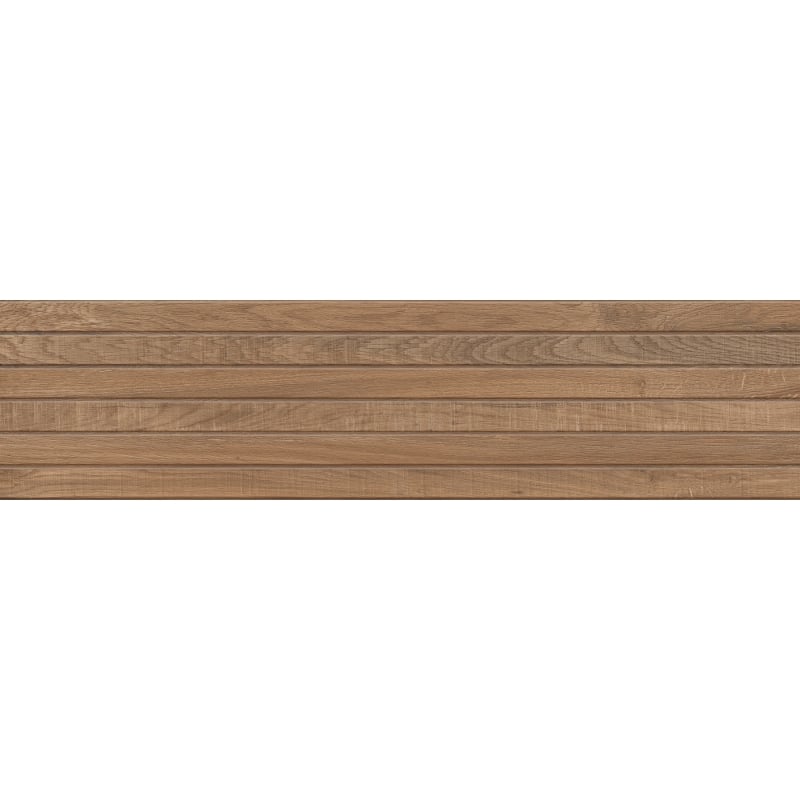 Mexen Western Wood Bruno glazed rectified stoneware sample, wood-like wall tile, matte - TL702-51-S