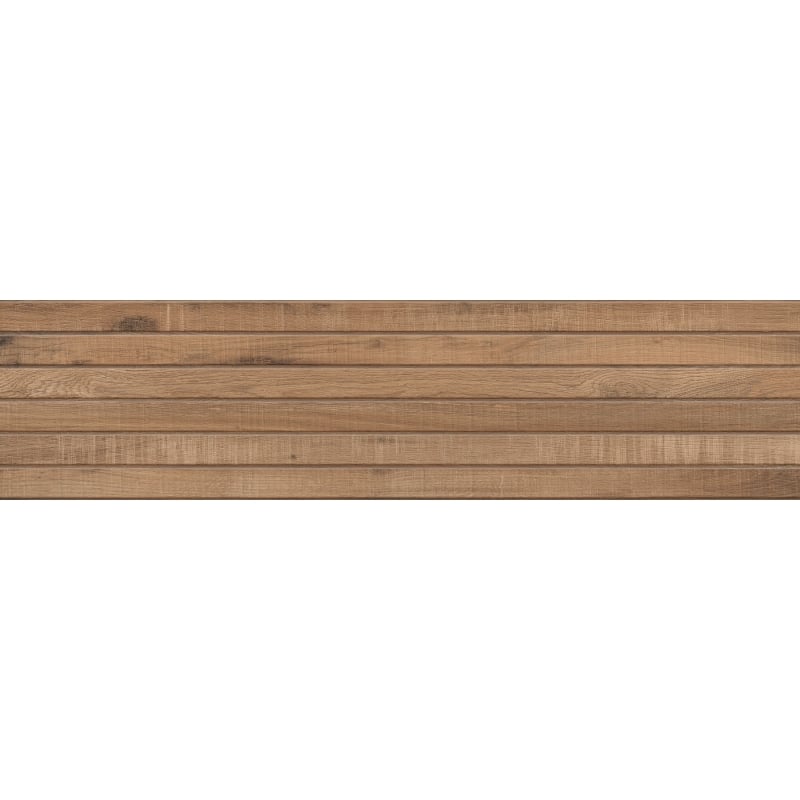 Mexen Western Wood Bruno glazed rectified stoneware sample, wood-like wall tile, matte - TL702-51-S