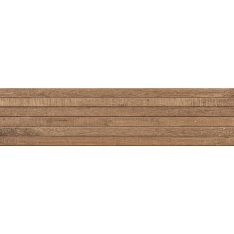 Mexen Western Wood Bruno glazed rectified stoneware sample, wood-like wall tile, matte - TL702-51-S