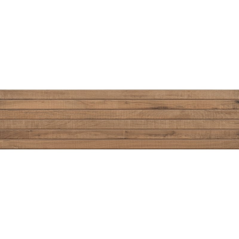 Mexen Western Wood Bruno glazed rectified stoneware sample, wood-like wall tile, matte - TL702-51-S