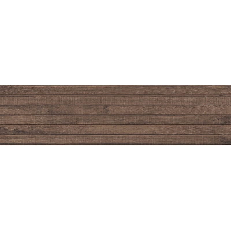 Mexen Western Wood Choco glazed rectified G1 tile sample, wood-like wall tile, matte - TL702-56-S