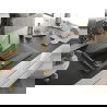 Mexen Cesar 1-bowl granite sink with drainer and Rita kitchen tap, black speckled - 6514-76-670300-50