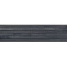 Mexen Western Wood Black glazed rectified gres sample G1, wood-like wall tile, matte - TL702-58-S