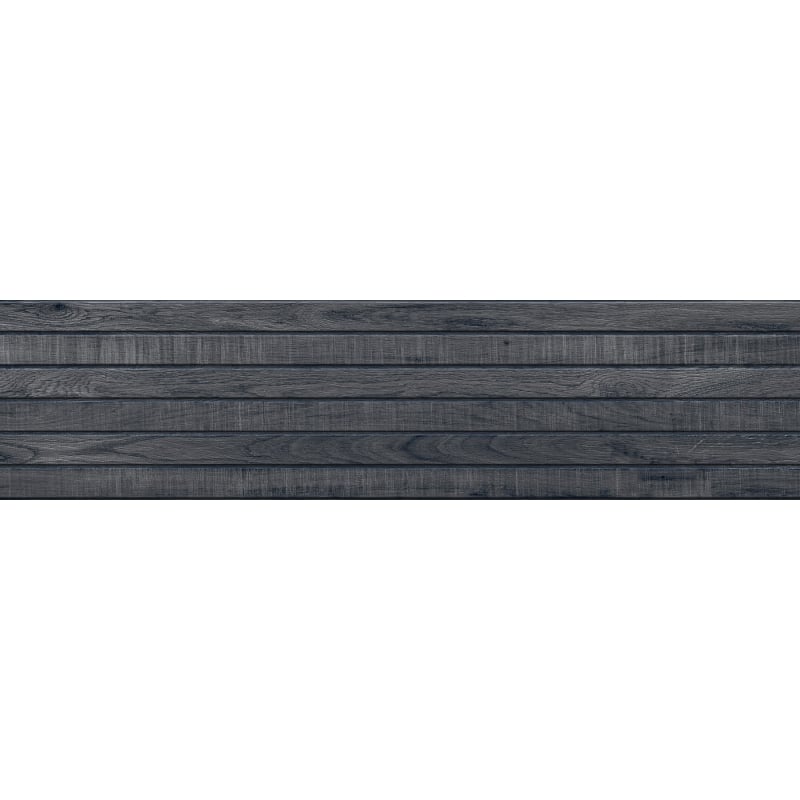 Mexen Western Wood Black glazed rectified gres sample G1, wood-like wall tile, matte - TL702-58-S