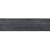 Mexen Western Wood Black glazed rectified gres sample G1, wood-like wall tile, matte - TL702-58-S