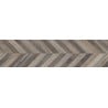 Mexen Native Black sample of glazed rectified porcelain stoneware G1, wood-like floor-wall tile, carving - TL704-00-S